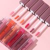 Dulele 12Pcs Watery Liquid Lipstick Set, Moisturizing & Highly Pigmented Colored Lip Gloss, Longwear Not Fade Rose Lip Tint Stain with Gift Box