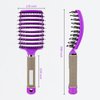 Wet Hair Brush Detangling Brush for Wet & Dry, Detangler Brush for Blow Drying, Curved Vented Wet Hair Brushes for Women Kids, Detangling Brush for Wet Dry (Purple)