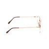 Calabria 8151 Mens 50mm Metal Aviator Reading Glasses Gold Full Lens Power +1.75
