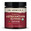 Dr. Mercola Organic Astaxanthin Gummies, 30 Servings (30 Gummies), 4 mg Per Serving, Dietary Supplement, Antioxidant and Immune Support, Certified Organic, Non-GMO