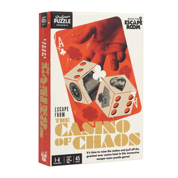 Escape from The Casino of Chaos - Escape Room Game - Multiplayer Brain-Teasing Game / Escape The Room Game by Professor Puzzle.