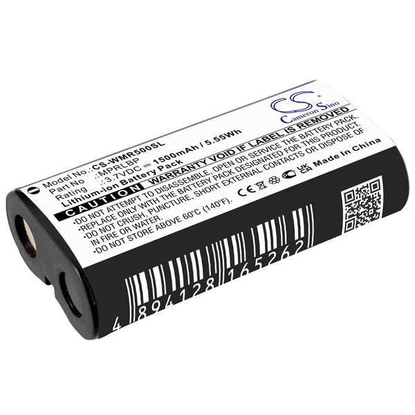 CWXY Replacement for Battery Wisycom MPRLBP MPR30, MPR30-ENG, MPR50, MPR50-IEM