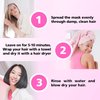 ONLY4HAIR Hair Repair Mask for Dry Damaged Hair Keratin Treatment Protein Argan Oil Deep Conditioning for Color Treated Hair Bleached Frizzy Split Ends Magic