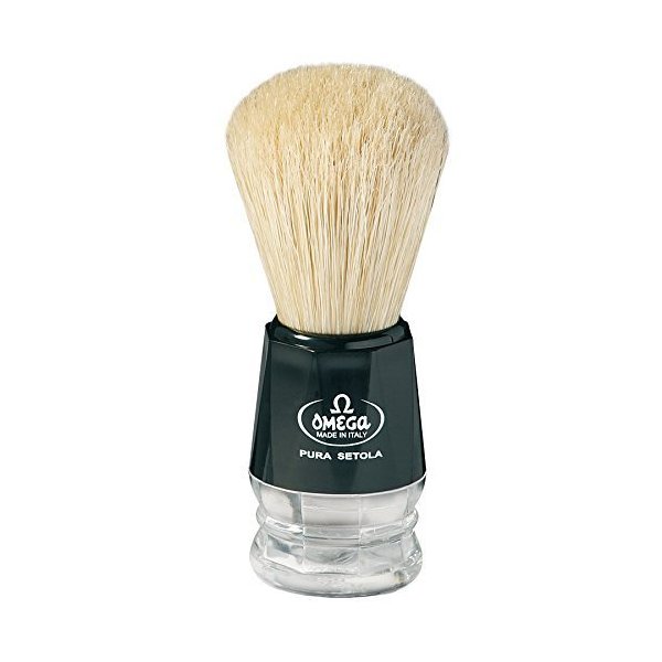 Omega S-Brush Fiber Shaving Brush- S10019