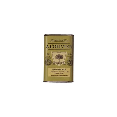 A L'Olivier Olive Oil Infused with Herbs Provence, 8.3-Ounce Tins (Pack of 2)