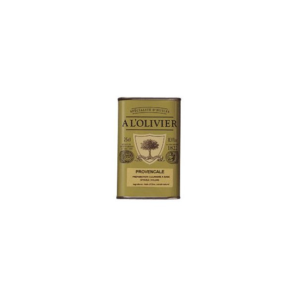 A L'Olivier Olive Oil Infused with Herbs Provence, 8.3-Ounce Tins (Pack of 2)