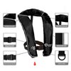 Eyson Inflatable Life Jacket Inflatable Life Vest for Adult Classic Manual (Black)