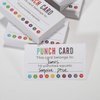 ONEDONE Punch Cards (Pack of 200) Reward Punch Cards for Classroom Behavior Incentive Awards for Kids Students Teachers Home Classroom School Business Loyalty Gift Card - 3.5" x 2"