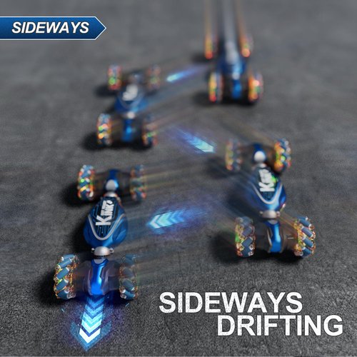 RC Stunt Cars Remote Control Car Double-Sided Driving 360° Flips Rotating Car Toy All Terrain Off-Road car,4WD Gesture Sensing Rc Cars for Teen Boys for Kids for Boys Girls Age 6-12