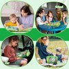 lanjue Toddler Busy Board, Montessori Toys for 3+ Year Old Boys Girls Birthday Gifts, Busy Book Sensory Board Learning Educational Activities for Toddlers 3+, Travel Toys for Airplane Car (Farm)