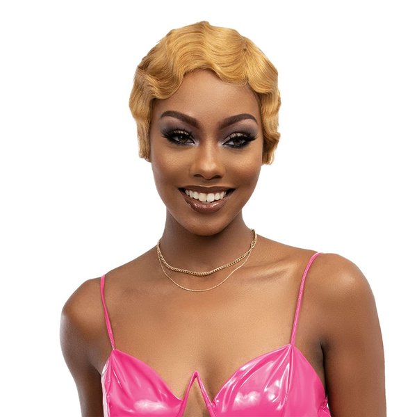 Janet Collection Remy Human Hair Wig Mommy Mod (BURG)