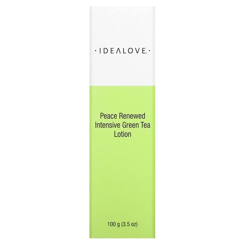 Idealove Peace Renewed, Intensive Green Tea Lotion, 3.5 oz (100 g)