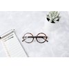 Round Reading Glasses in Black by Readers.com | The Architect | +1.50