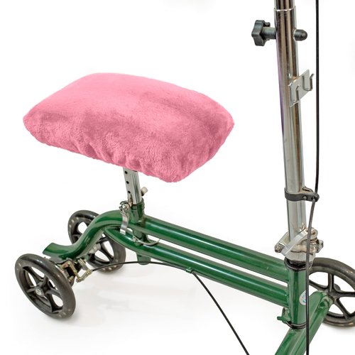 Top Glides DELUXE Universal Knee Walker Pad Cover (Pink)