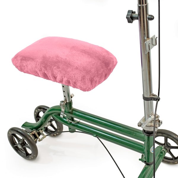 Top Glides DELUXE Universal Knee Walker Pad Cover (Pink)