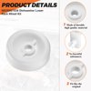 2024 Upgraded WD35X21038 Dishwasher Lower Rack Wheel Kit by Beaquicy - Replacement for G-E Ken-more May-tag Hot-point Dishwasher - Replaces WD12X10074 WD12X10076 WD12X0272 WD12X0427 - Pack of 8