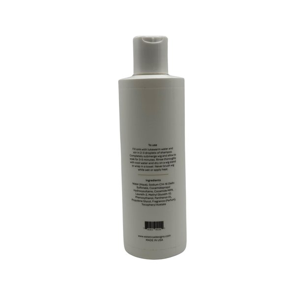 Belle of Hope Mara Ray Cleanse and Clarify Shampoo for Synthetic and Human Hair Wigs, 8floz and Wide Tooth Comb