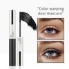 Kyannkara Washable Mascara Eye Makeup, Lengthening Mascara Volumizing Mascara Mascara Makeup Blue With Eyebrow comb