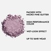 URBAN DECAY 24/7 Moondust Eyeshadow Compact - Long-Lasting Shimmery Eye Makeup and Highlight - Up to 16 Hour Wear - Vegan Formula – Glitter Rock (Metallic Pink with Pink 3D Sparkle)