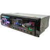 3050 12V Car Stereo Audio MP3 Player with Bluetooth Handsfree Calls, Music Play, FM Radio, Dual USB/AUX Playback, 7-Color LED Lights,VA LCD Display & Remote Control, Phone Charging