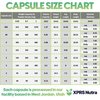 XPRS Nutra Size 000 Empty Capsules - 1000 Count Empty Gelatin Capsules - Empty Pill Capsules - DIY Supplement Capsule Filling - Fillable Color Gel Caps Pills (Gold)