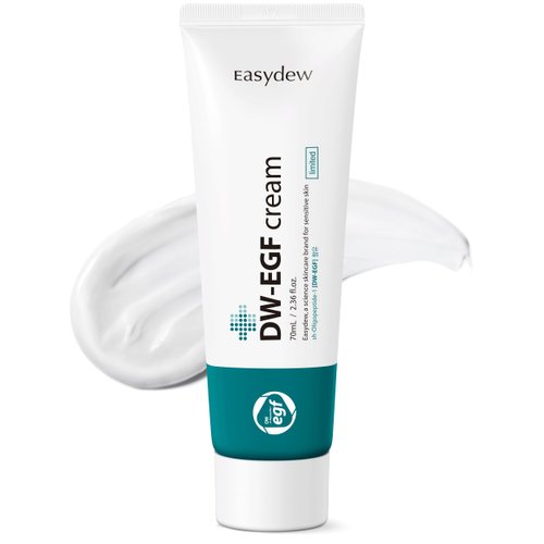 EASYDEW DW-EGF Cream Limited 2.4 oz - Anti-Aging Moisturizer with Human Epidermal Growth Factor & Hyaluronic Acid Collagen to Rejuvenate & Regenerate Cells, Softer Skin, Light weight Refreshing Cream