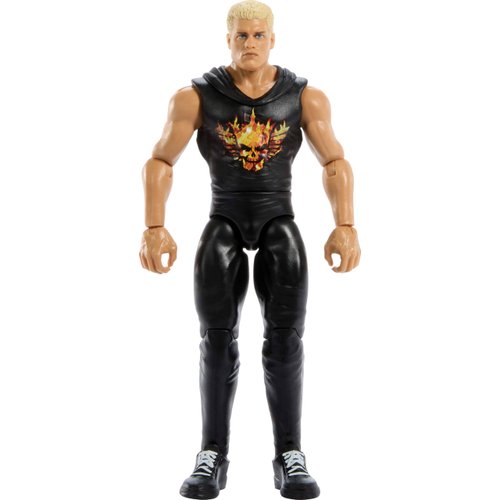 Mattel WWE Action Figure, 6-inch Collectible Cody Rhodes with 10 Articulation Points & Life-Like Look