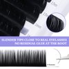 Eyelash Extensions D Curl Classic Lash Extensions .10 .15 .20 .25mm Individual Lashes Mixed Length 8-14mm/14-20mm/20-25mm Eyelash Extension Lashes (0.15-D, Mixed 14-20mm)