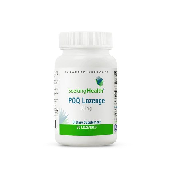 Seeking Health PQQ Lozenge - Support Energy & Healthy Aging with Antioxidant Supplement - 20 mg, 30 Lozenges