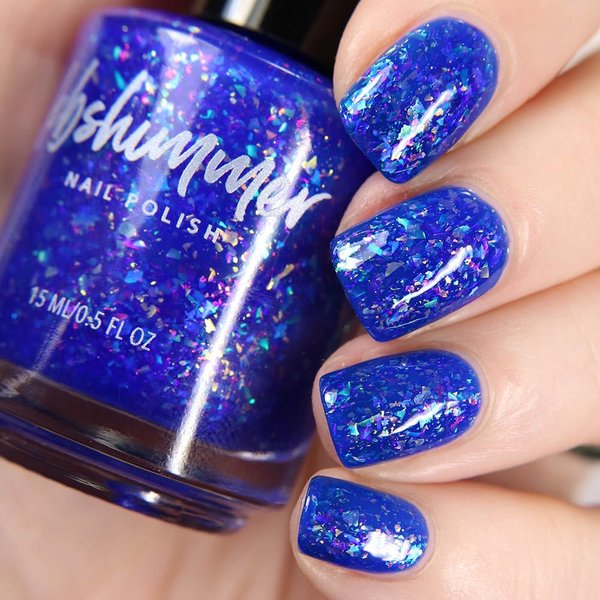 KBShimmer Swim Pickings Flakie Nail Polish 0.5 oz Full Sized Bottle
