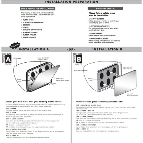 Burco 2763 Side View Mirror Dodge Ram 1500 2002-2009 Passenger