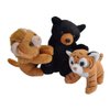 Wild Republic Unlikely Friendships Plush Lion, Tiger and Bear, Based on a True Story, Gift for Kids, Plush Toys