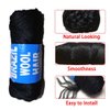 Brazilian Wool Hair Acrylic Yarn 100% 5PCS for African Crochet Braid/Box Braids/Jumbo Braiding/Senegalese Twist/Faux Locs/Twist Wraps Synthetic Fiber Hair Extensions Natural Black Color