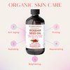 Premium Organic Rosehip Oil, Cold-Pressed & Unrefined, Organic Anti-Aging Face Oil, Reduces Wrinkles, Rich In Vitamin C, Retinol & Fatty Acids, Skin Care Moisturizer, Rosehip Face Oil