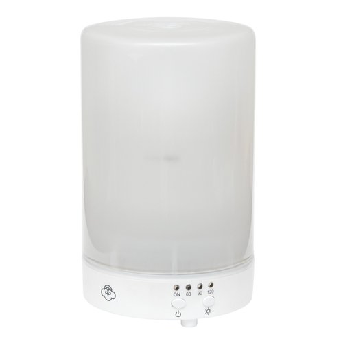 Elanze Designs Fathers Never Gone in Memory Frosted Glass 8 Color LED Light Essential Oil Diffuser