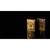 Bicycle Metalluxe Gold Playing Cards - Premium Metal Foil Finish - Poker Size