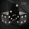 Eylola 6 Pcs Black Dice Favor Boxes 8 x 8 x 8 Inch dice Boxes Bulk for centerpieces Casino Party Decorations Game Night Decorations Casino Themed Party Goodie Boxes Gift Box
