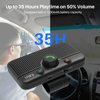 1Mii Bluetooth 5.3 Car Speaker, Handsfree Bluetooth Speakerphone for Cell Phone, Motion Auto On, Support Siri Google Voice Assistant for Android and iOS, Bluetooth 5.3 Car Kit with Visor Clip