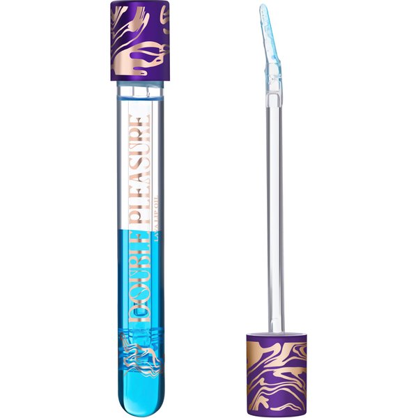 SELESTIA BEAUTY Lip Oil Double Pleasure - Moisturizing and Softening Glow Lip Oil - Hydrating Lip Glow Oil - Lip Gloss Oil with Silicone Applicator (Skinny-Dipping)