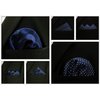 SHLAX&WING 5 Pieces Assorted Mens Silk Pocket Square Handkerchiefs Set Lot 24
