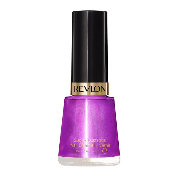 Revlon Nail Enamel, Chip Resistant Nail Polish, Glossy Shine Finish, in Plum/Berry, 450 Hypnotic, 0.5 oz