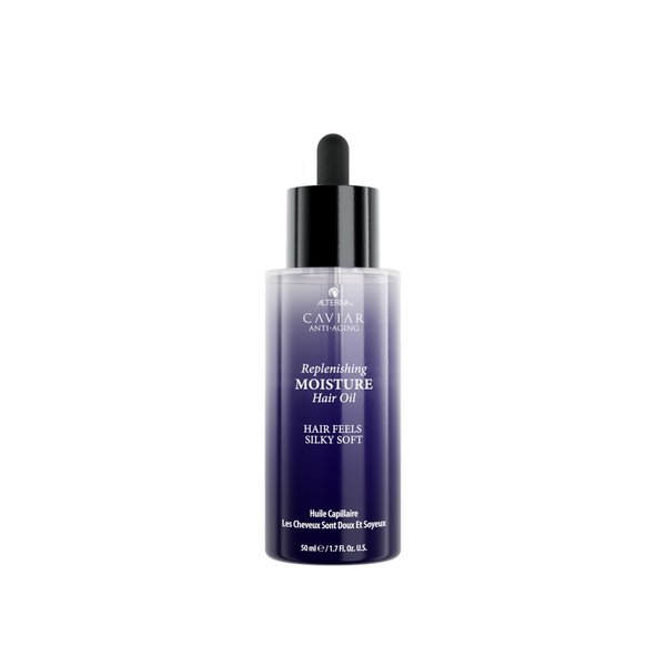 CAVIAR Anti-Aging Replenishing Moisture Hair Oil 1.7 oz | Lightweight, Revives and Nourishes Hair | Increased Shine and Softness | Heat Protectant and Frizz Control