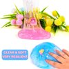 3 Pack Clear Slime, Crystal Slimes, Includes Cute Slime Charms, Scented Slime Kit Party Favors for Girls Boys, Super Soft Slime Bulk Toys for Kids