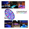 Pool Lights, 120V 40W RGB Color Changing Underwater LED Pool Light for Inground Pool with Remote Control, E26 Replacement Bulb Fit in for Pentair and Hayward Pool Light Fixtures