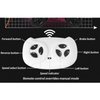 2.4G Bluetooth Remote Control Transmitter Children's Electric Riding Toy Car Replacement Parts White Remote Control,Model JR1602