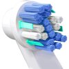 Replacement Brush Heads for Oral B- Professional Flossing Toothbrushes Compatible with Oralb Braun Electric Toothbrush- Pack of 12 - Fits The Oral-B 7000, Pro 1000, Action, & More