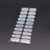 LIFOOST Full Cured Gel Nail Strips Glitter Gel Nail Polish Stickers 20 Extra-Long Gel Manicure Strips (glitter1)