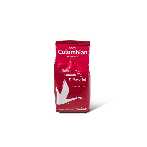 Wawa Colombian Medium Roast Ground Coffee, 12oz.