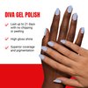 DND Gel Diva Polish Set - 1 each of Gel Polish and Nail Polish, 129 Pies in the Sky, 0.5 Fl Oz