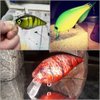 wLure 10 Blank Unpainted Minnow Crankbait Topwater Lipless Jerkbait Fishing Lures (UPHC25P10)